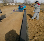 Concrete Curb Slipforming Machine Exported To Mongolia 2014